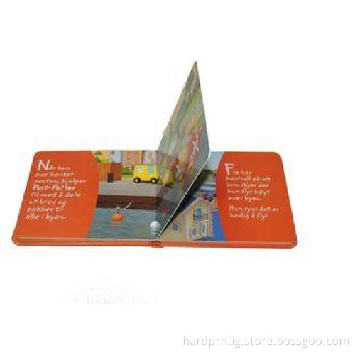 A4 B5 Embossing Childrens Book Printing Full Color Matte La
